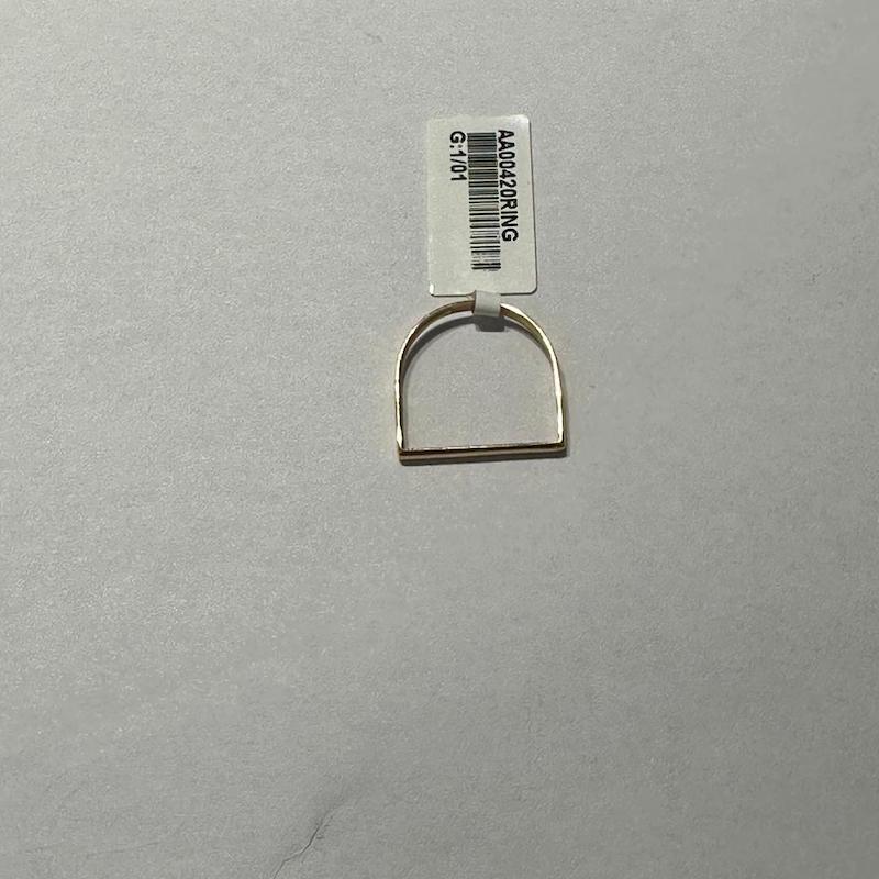 انگشتر طلا ۱۸ عیار مینیمال گالری طلا دوران