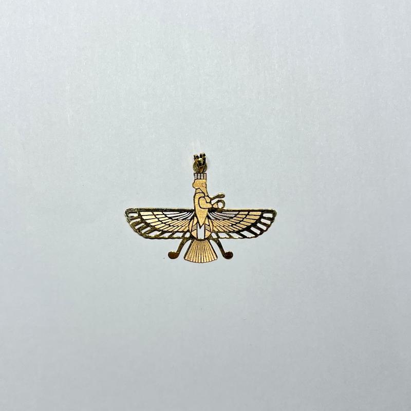 آویز طلا ۱۸ عیار فربهر گالری طلا دوران