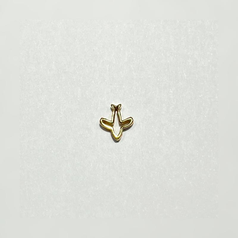 آویز طلا ۱۸ عیار هواپیما گالری طلا دوران