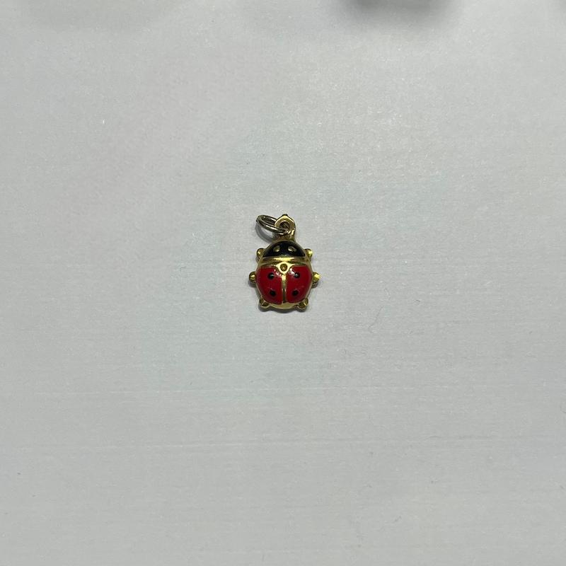 آویز طلا ۱۸ عیار کفشدوزک گالری طلا دوران