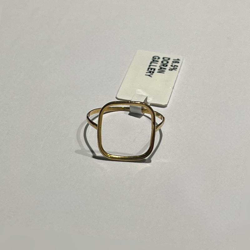 انگشتر طلا ۱۸ عیار مینیمال گالری طلا دوران