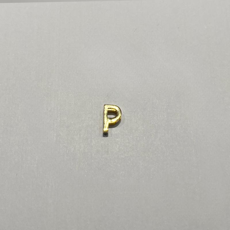 آویز طلا ۱۸ عیار P گالری طلا دوران