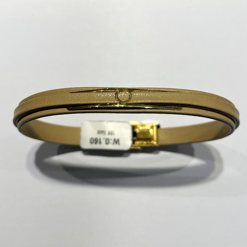 دستبند طلا ۱۸ عیار چرم گالری طلا دوران