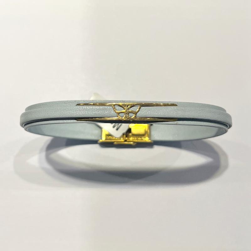 دستبند طلا ۱۸ عیار چرم گالری طلا دوران