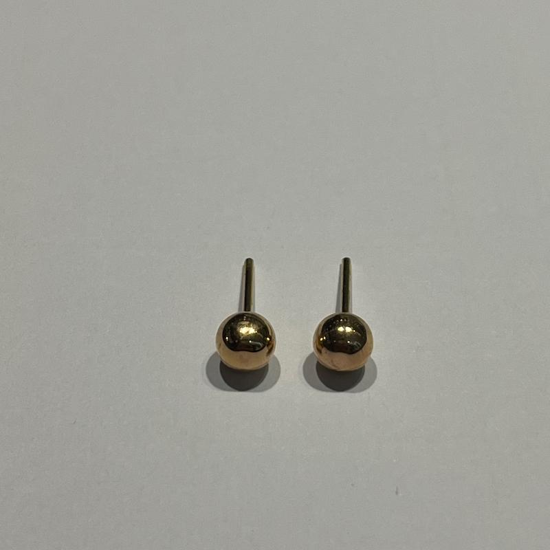 گوشواره طلا ۱۸ عیار گوشواره میخی گالری طلا دوران