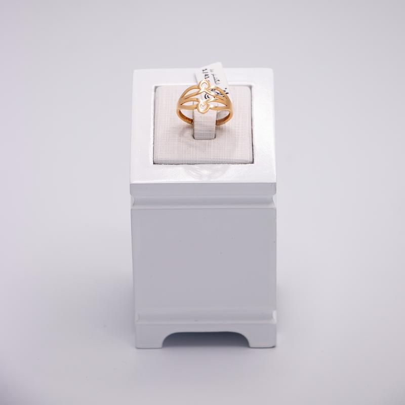 انگشتر طلا ۱۸ عیار فیروزه گالری جواهری بیابانی