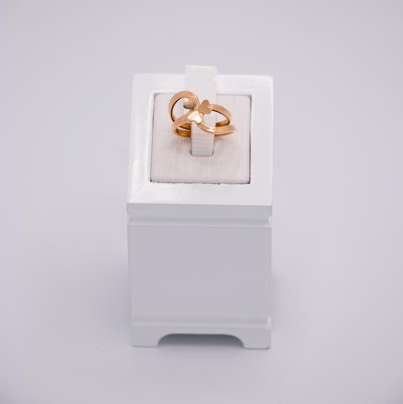 انگشتر طلا ۱۸ عیار ونکلیف گالری جواهری بیابانی