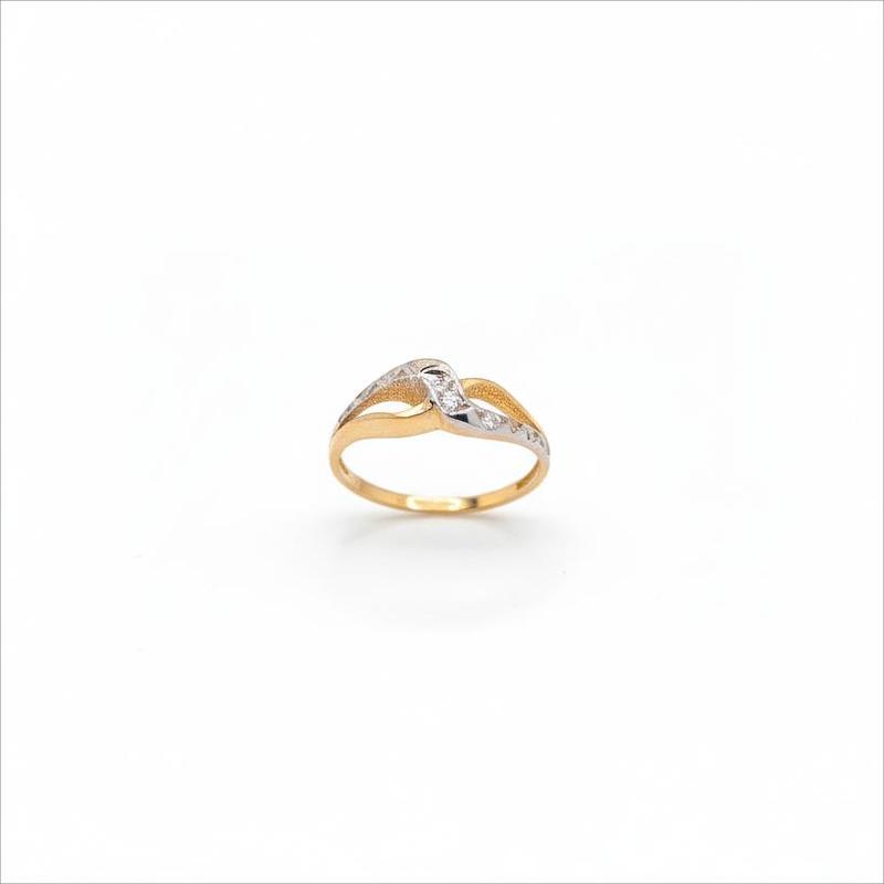 انگشتر طلا ۱۸ عیار فیوژن گالری جواهری بیابانی