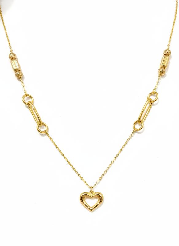 گردنبند زنانه طلا ۱۸ عیار تیفانی قلب گالری نقشار