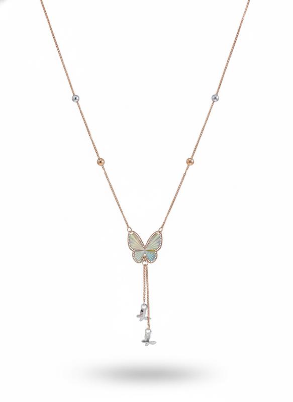 گردنبند زنانه طلا ۱۸ عیار پانیز لیانا گالری