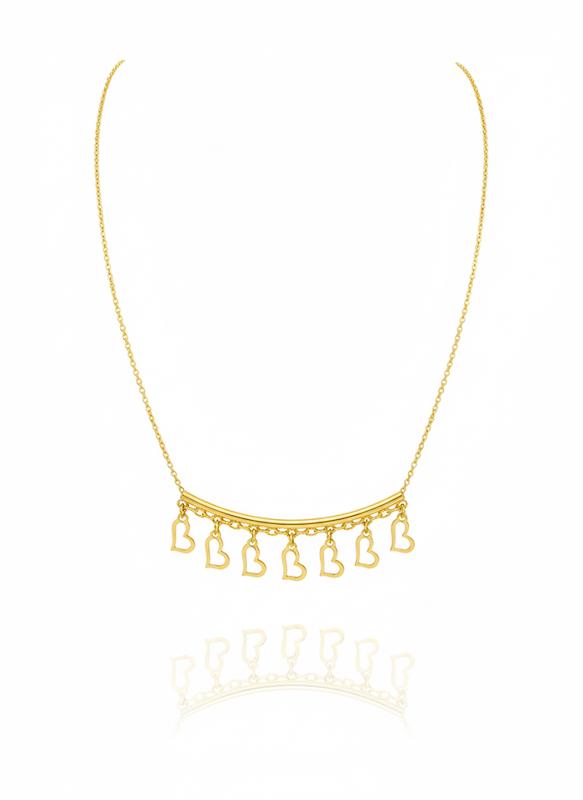 گردنبند زنانه طلا ۱۸ عیار سالیا لیانا گالری