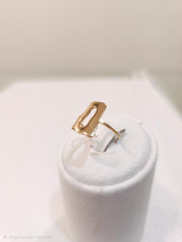 انگشتر زنانه طلا ۱۸ عیار انگشتر مینیمال گالری طلای سی دا