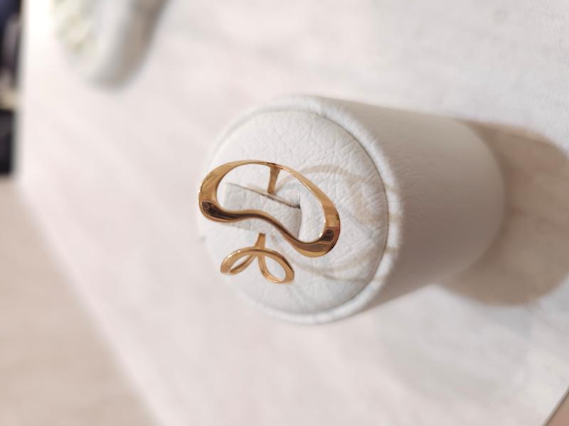 انگشتر زنانه طلا ۱۸ عیار انگشتر مینیمال گالری طلای سی دا