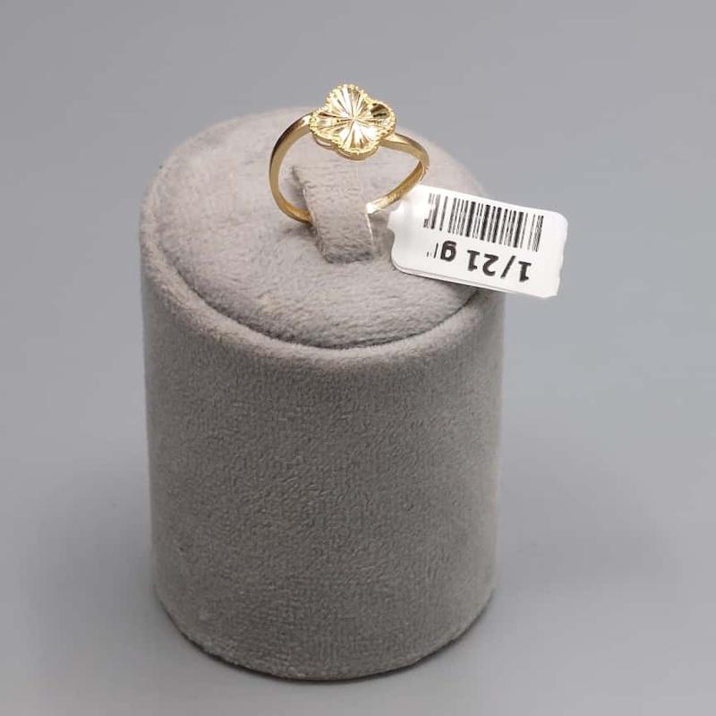 انگشتر زنانه طلا ۱۸ عیار ونكليف گالری طلا فروشی سیما