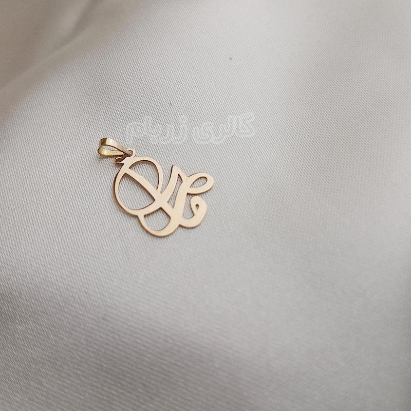 آویز زنانه طلا ۱۸ عیار مادر۱ گالری زربام