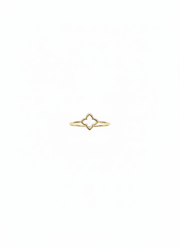 انگشتر زنانه طلا ۱۸ عیار مینیمال گالری نقشار