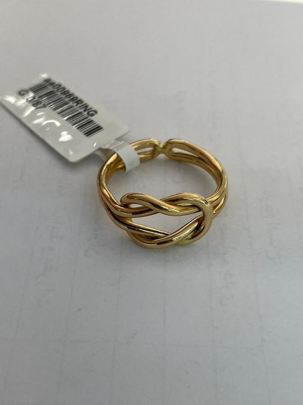 انگشتر زنانه طلا ۱۸ عیار گره گالری طلا دوران