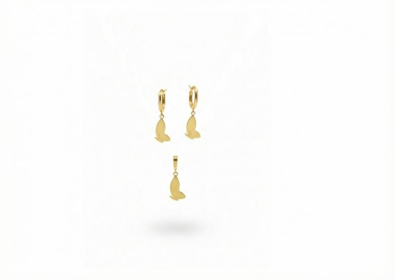 سرویس طلا ۱۸ عیار پروانه ۸طلایی