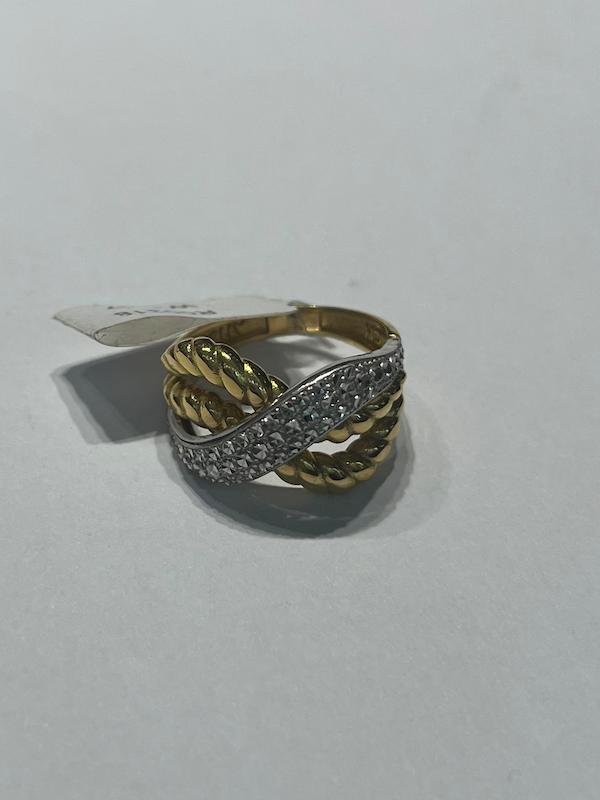 انگشتر زنانه طلا ۱۸ عیار انگشتر تراش گالری طلا دوران