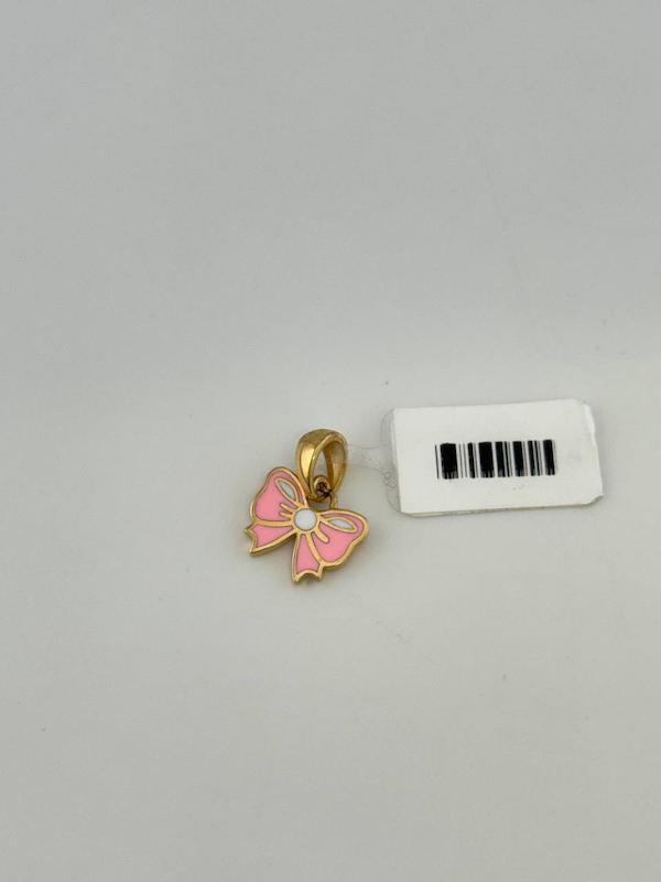 آویز بچگانه طلا ۱۸ عیار آویز پاپیون نی نی طلا