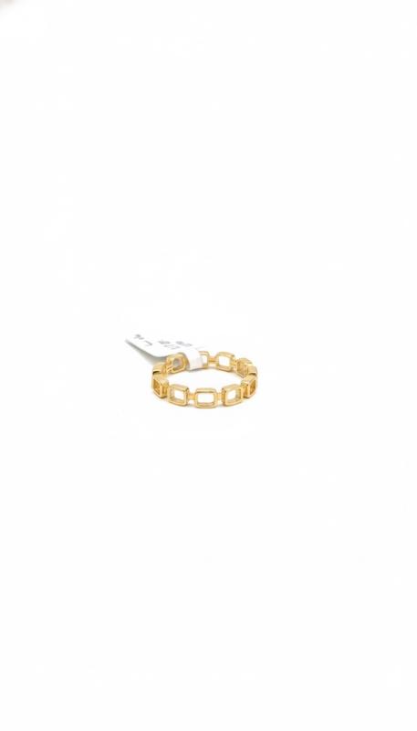 انگشتر زنانه طلا ۱۸ عیار انگشتر مینیمال گالری ماه سـا