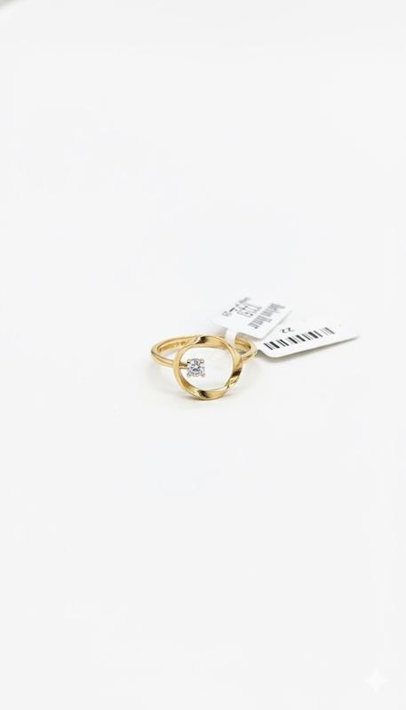 انگشتر زنانه طلا ۱۸ عیار انگشتر مینیمال گالری ماه سـا