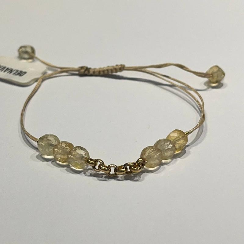 دستبند زنانه طلا ۱۸ عیار دستبند مروارید گالری طلا دوران