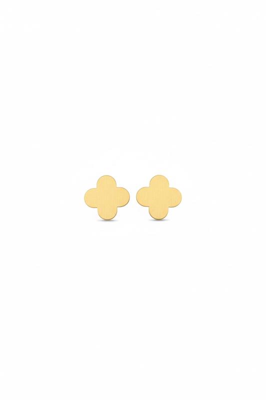 گوشواره زنانه طلا ۱۸ عیار گوشواره میخی گالری ماه سـا