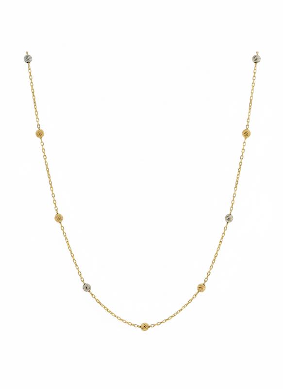 زنجیر زنانه طلا ۱۸ عیار زنجیر البرنادو تیما گلد گالری