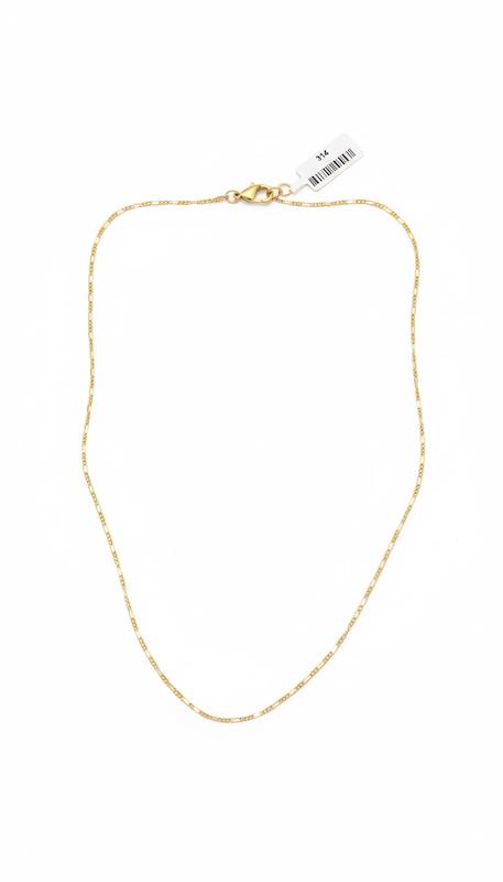 گردنبند زنانه طلا ۱۸ عیار گردنبند مینیمال فیگارو گالری ماه سـا