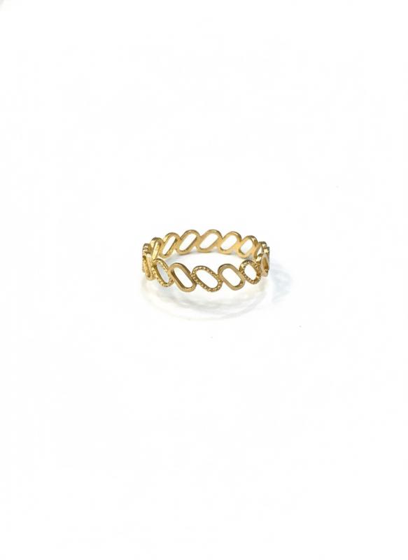 انگشتر زنانه طلا ۱۸ عیار انگشتر تیما گلد گالری