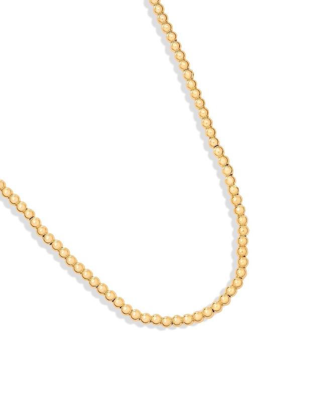 گردنبند زنانه طلا ۱۸ عیار گردنبند بالچین گالری طلای قرار