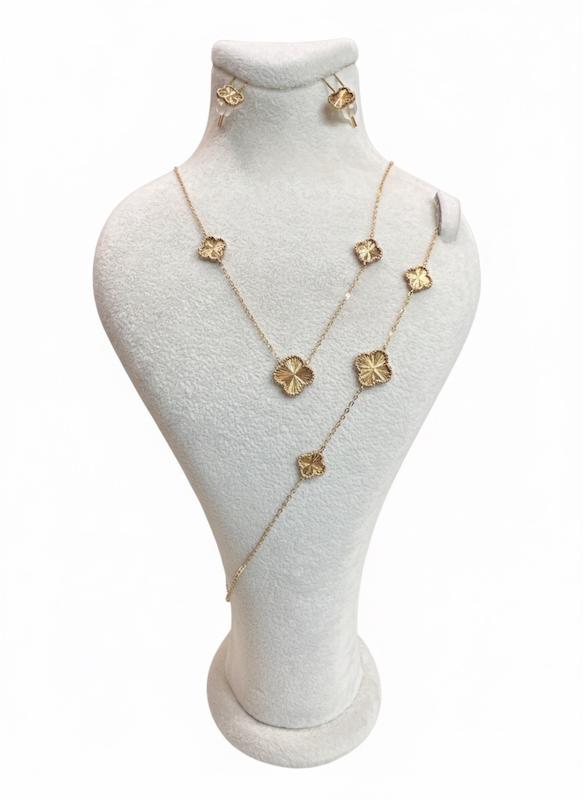 سرویس زنانه طلا ۱۸ عیار Van cleef لیانا گالری