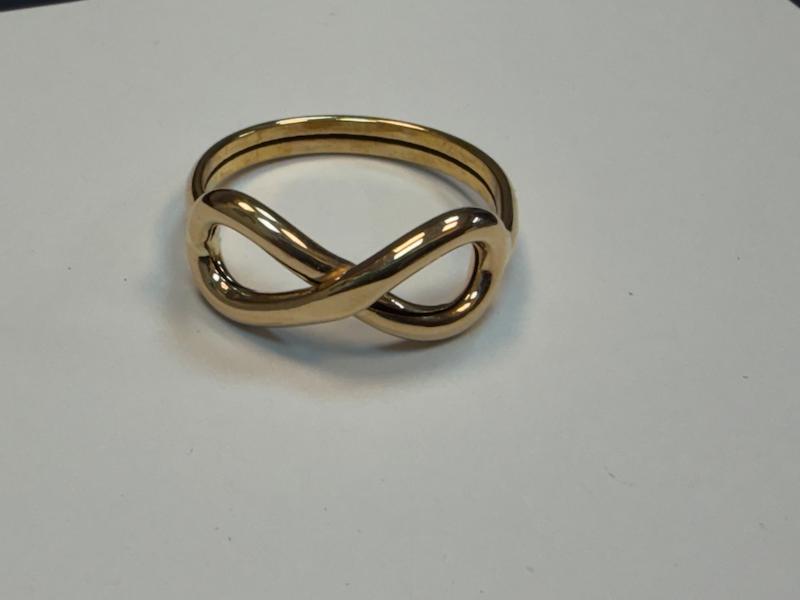 انگشتر زنانه طلا ۱۸ عیار بی نهایت گالری پریدخت