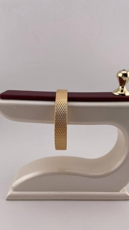 النگو زنانه طلا ۱۸ عیار نیم تک گالری شهر النگو