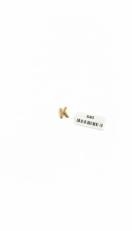 آویز زنانه طلا ۱۸ عیار آویز حروف K گالری ماه سـا