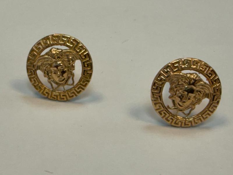 گوشواره زنانه طلا ۱۸ عیار ورساچه گالری پریدخت