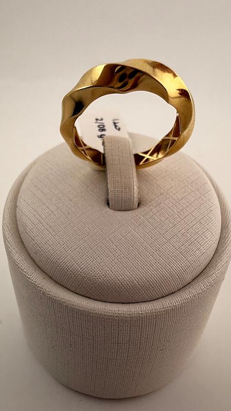 انگشتر زنانه طلا ۱۸ عیار انگشتر مینیمال گالری چیدا