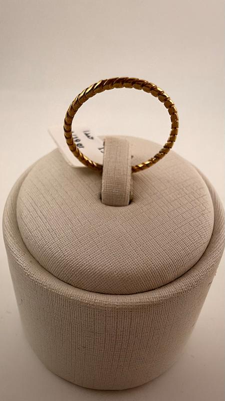 انگشتر زنانه طلا ۱۸ عیار انگشتر مینیمال گالری چیدا