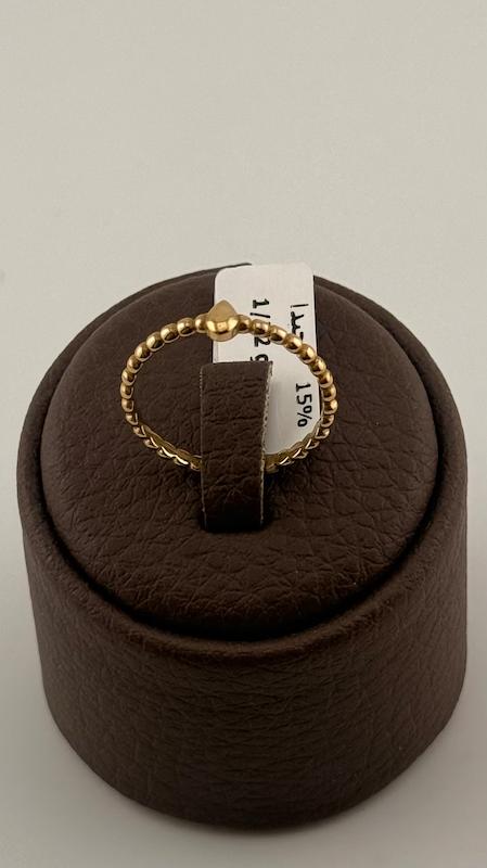 انگشتر زنانه طلا ۱۸ عیار انگشتر مینیمال گالری چیدا