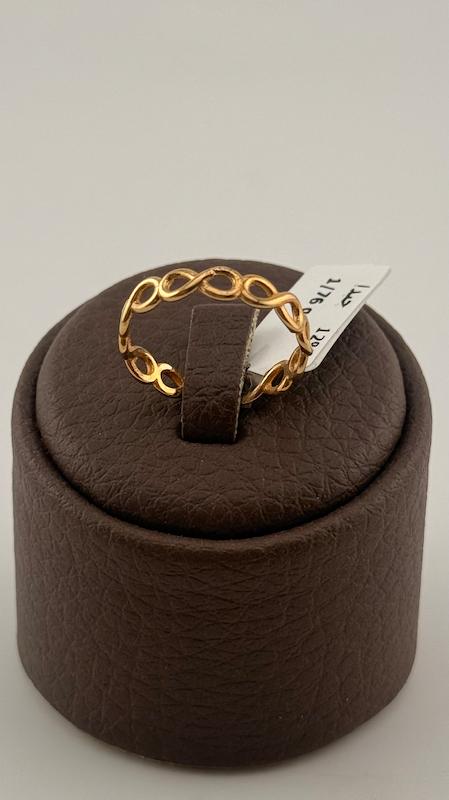 انگشتر زنانه طلا ۱۸ عیار انگشتر مینیمال گالری چیدا