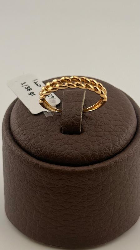 انگشتر زنانه طلا ۱۸ عیار انگشتر مینیمال گالری چیدا