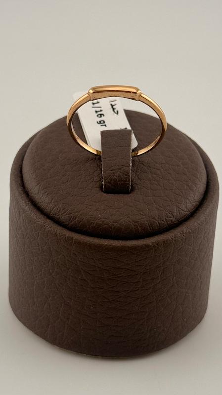 انگشتر زنانه طلا ۱۸ عیار انگشتر مینیمال گالری چیدا