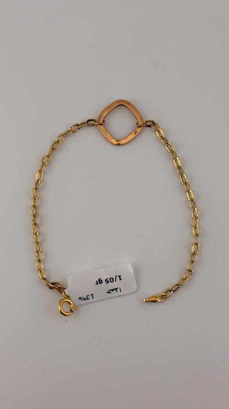 دستبند زنانه طلا ۱۸ عیار دستبند مینیمال گالری چیدا