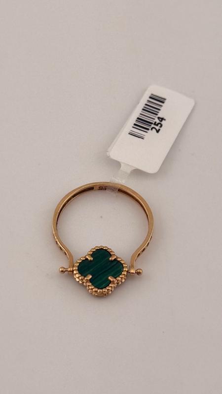 انگشتر زنانه طلا ۱۸ عیار انگشتر ونکلیف گالری چیدا