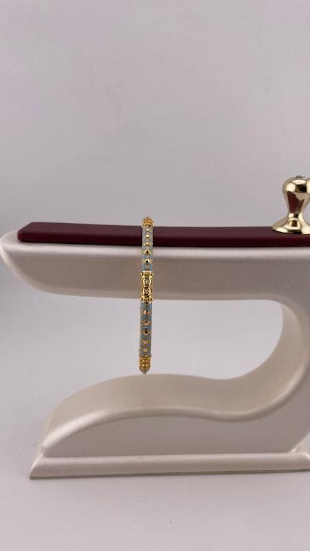 النگو زنانه طلا ۱۸ عیار هندی گالری شهر النگو