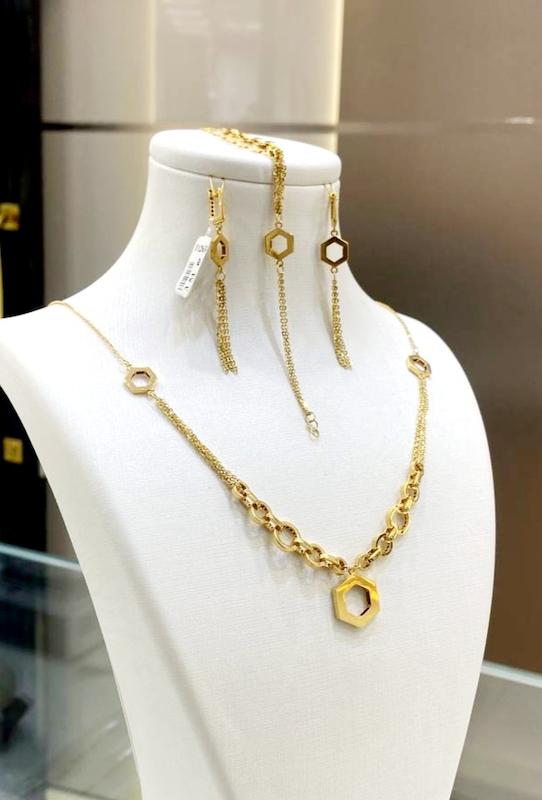 سرویس زنانه طلا ۱۸ عیار سرویس درین