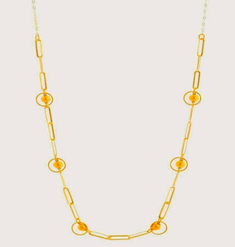 گردنبند طلا ۱۸ عیار گردنبند اماراتی دل و جان گالری نیک گلد