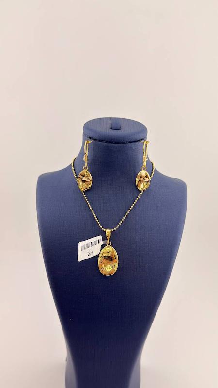 زنانه نیم ست طلا ۱۸ عیار نیم ست مینیمال بدون زنجیر گالری ماه سـا