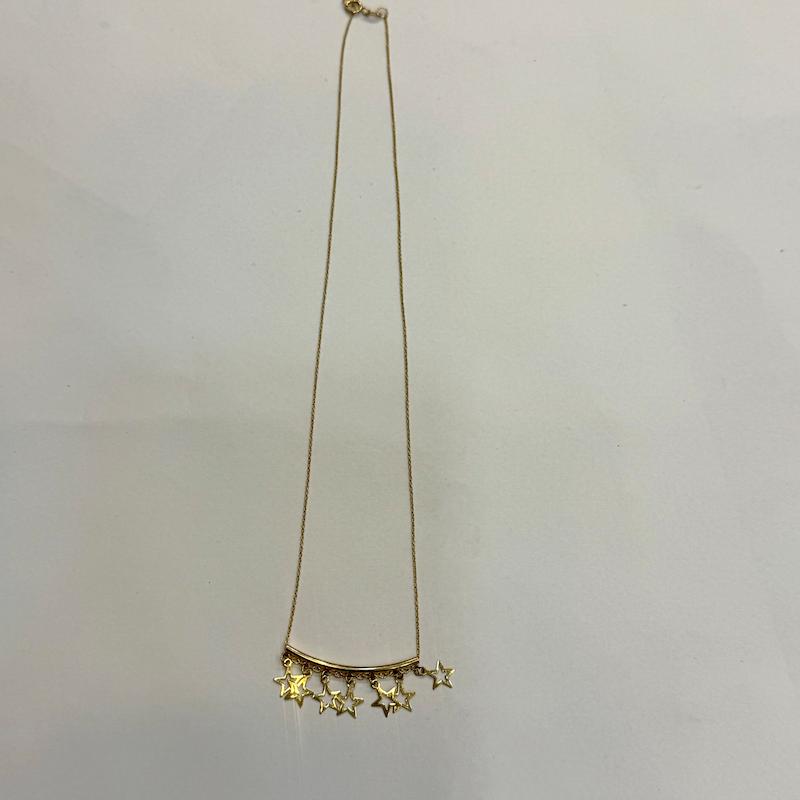 گردنبند طلا ۱۸ عیار ستاره گالری الیاگلد